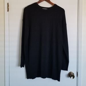 Marled Black Sweater